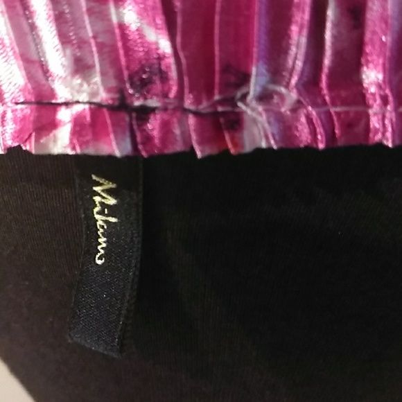 Milano Women's Floral & Animal Print Dress Blouse - Picture 7 of 7